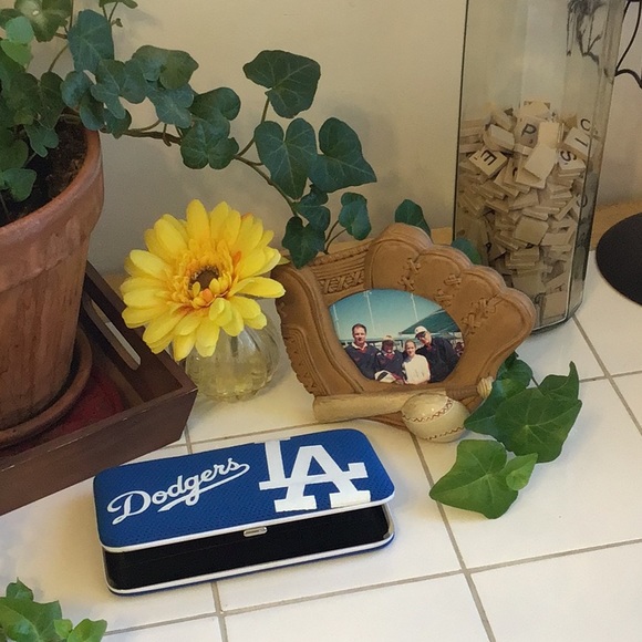 Little Earth Handbags - ‘Little Earth” MLB LA Dodgers Mesh Wallet